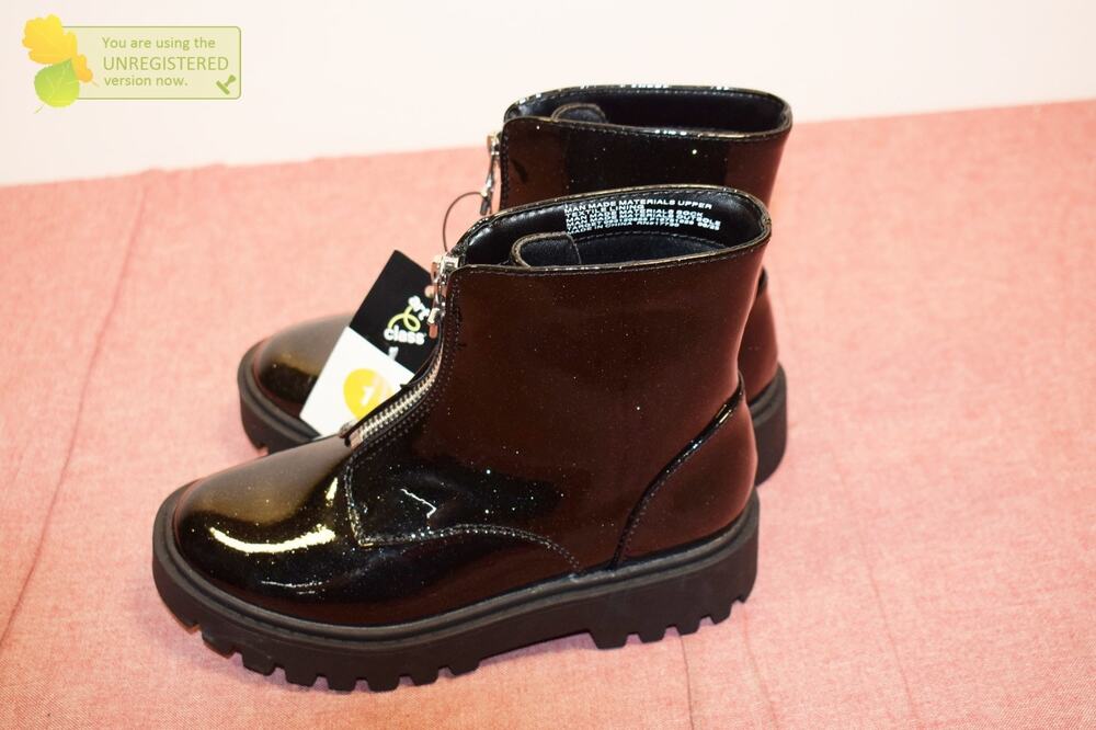 art class Kids' Myra Chelsea Boots Black Size 1